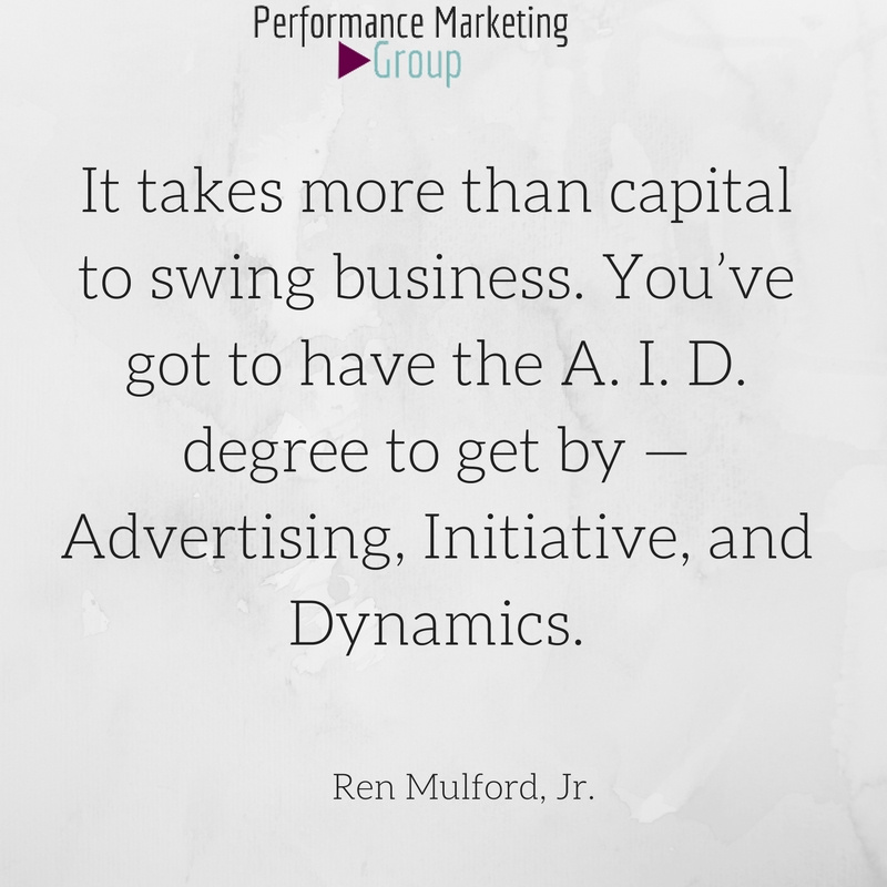 It takes more than capital to swing #Business #Advertising #Marketing